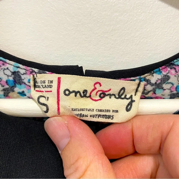 Urban Outfitters One & Only Babydoll Floral Dress Peter Pan Collar S - Picture 2 of 15